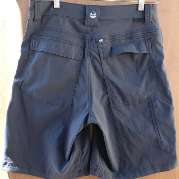 Wrangler Men’s Performance Shorts Size 30 Dark Grey Outdoor Casual Hiking - Picture 3 of 4